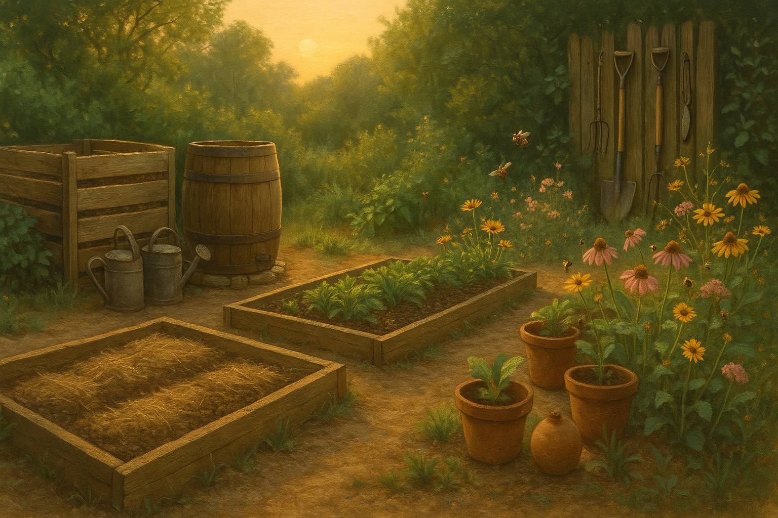 Qué hacer para reducir residuos en el jardín