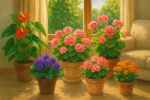 Plantas que florecen todo el año y llenan de color tu casa